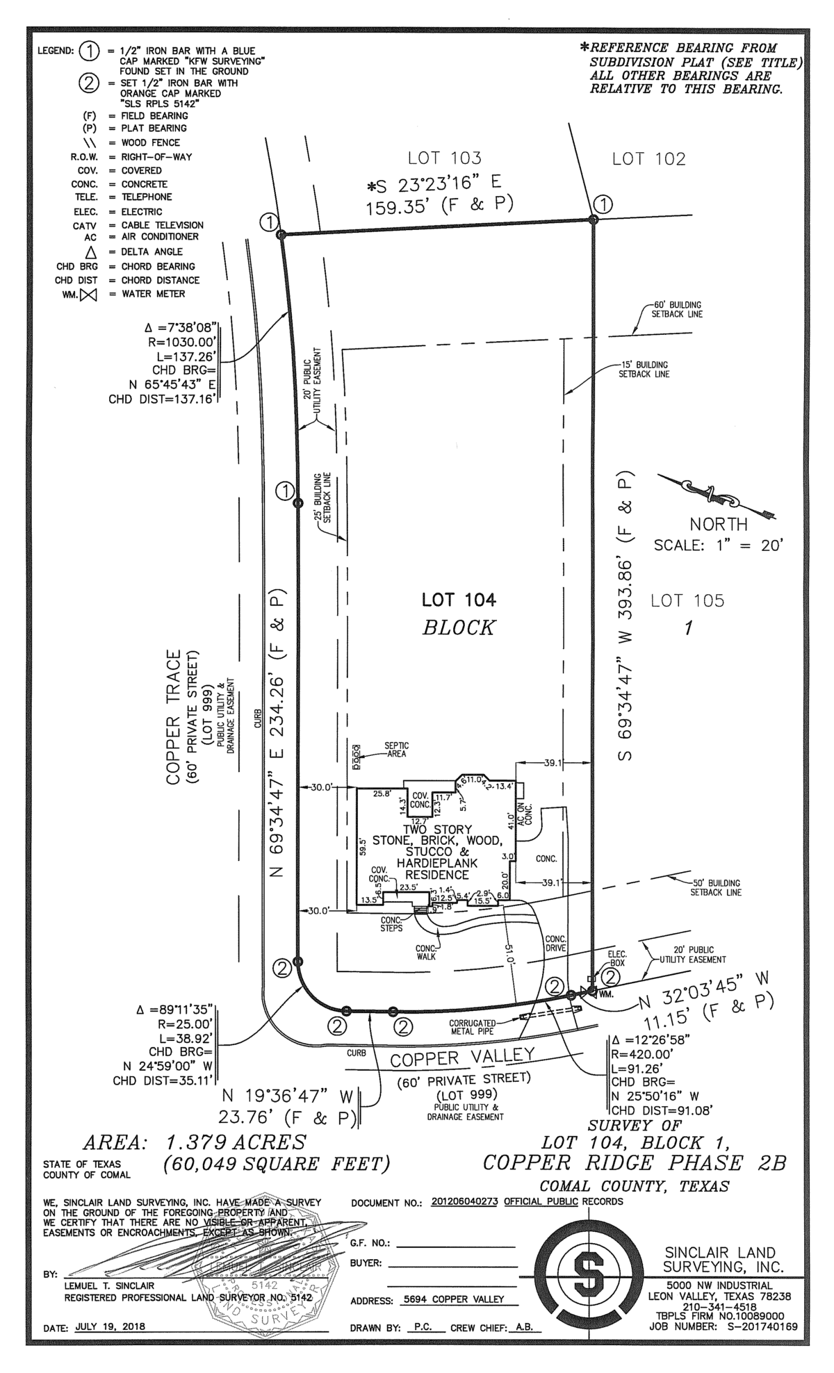 5694 Copper Valley Survey